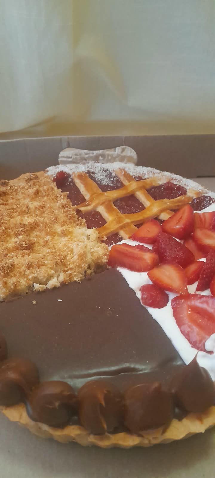 Tarta 4 sabores